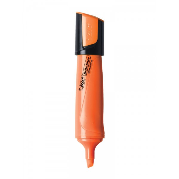 SURLIGNEUR BIC HIGHLIGHTER FLAT ORANGE