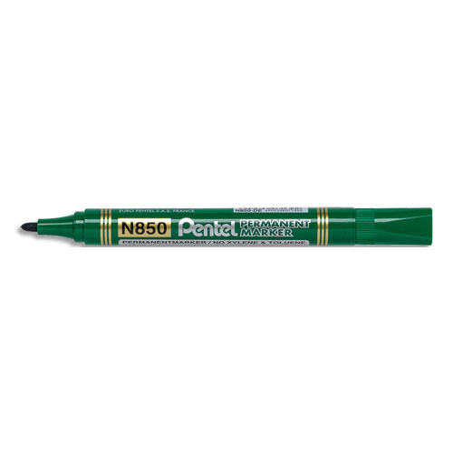 MARQUEUR PERMANENT PENTEL N850 VERT