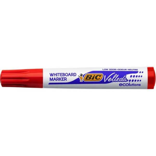 MARQUEURS EFFAÇABLES BIC 1701 VELLEDA ROUGE